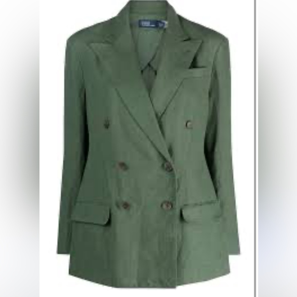 New Polo by Ralph Lauren Dark Green Women's Blazer size 2 - Picture 11 of 16